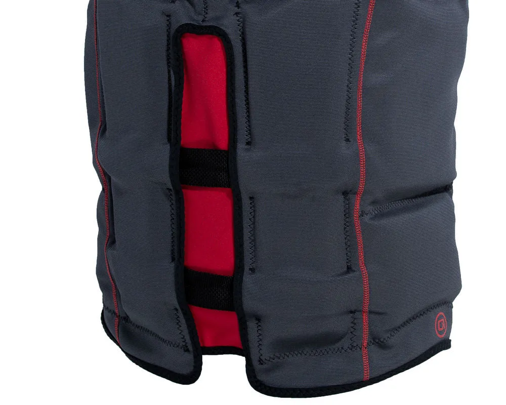 O'Brien Men's Recon Neoprene CGA Vest - Red/Gray