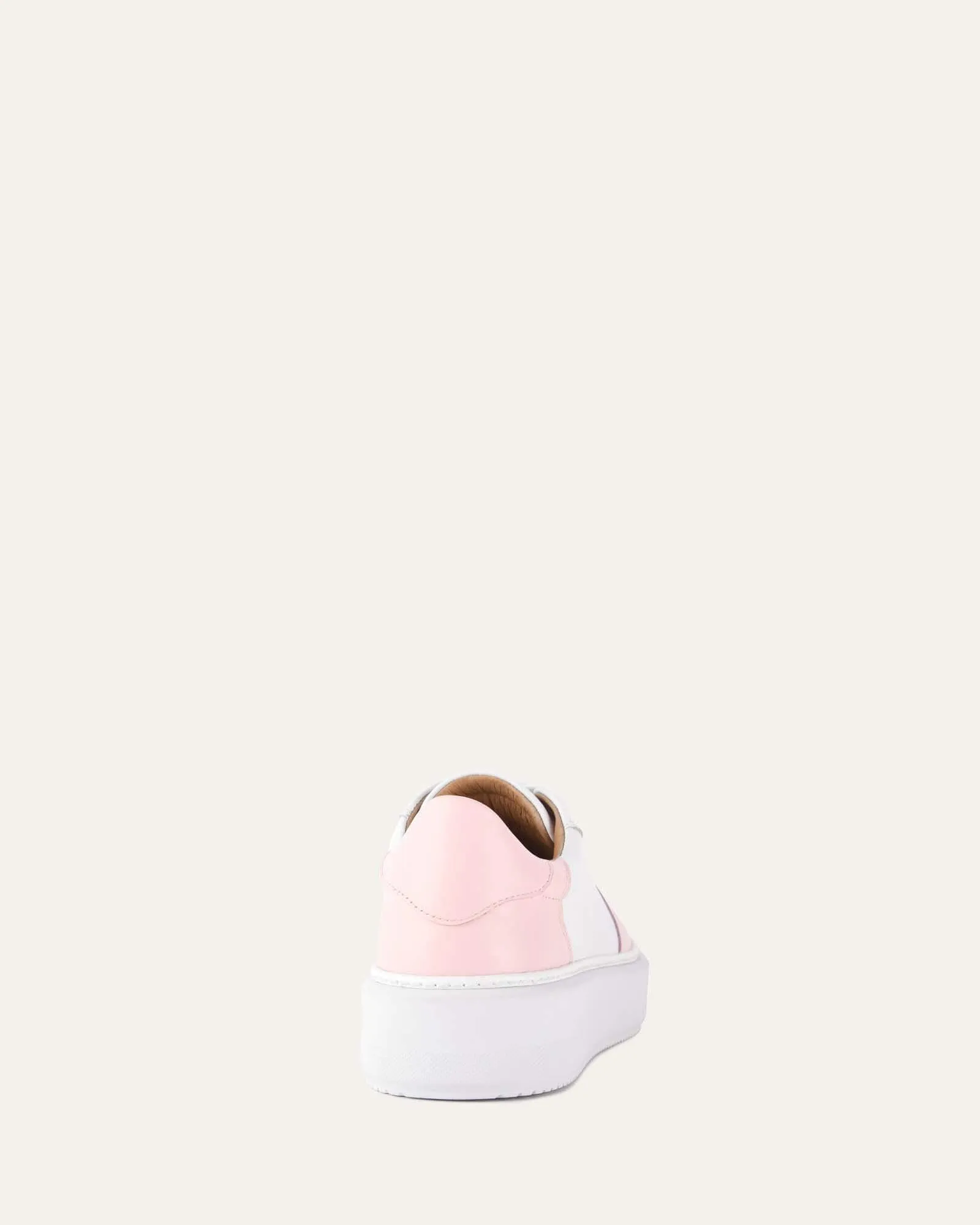 OTTO SNEAKERS WHITE SOFT PINK LEATHER