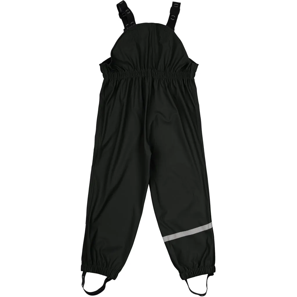 PU Rainwear (Overalls) - Black