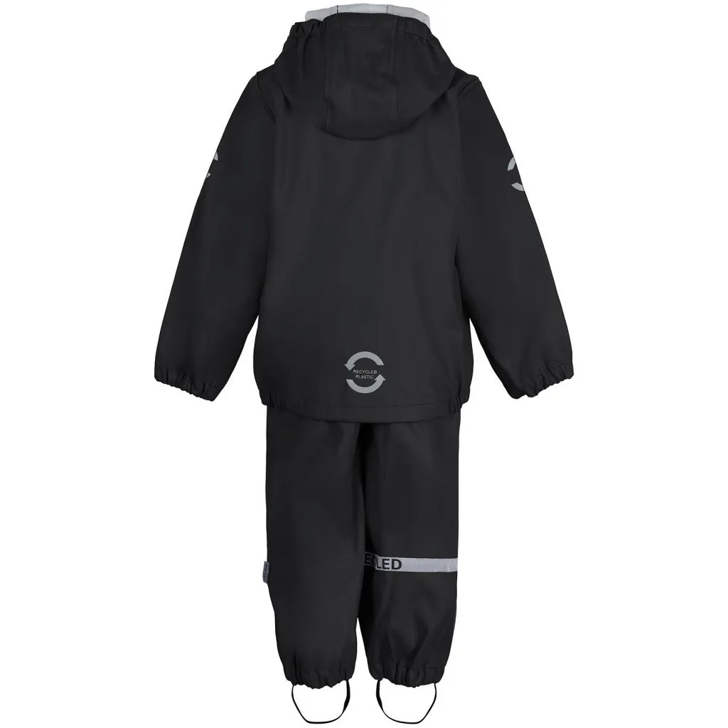 PU Rainwear (Overalls) - Black