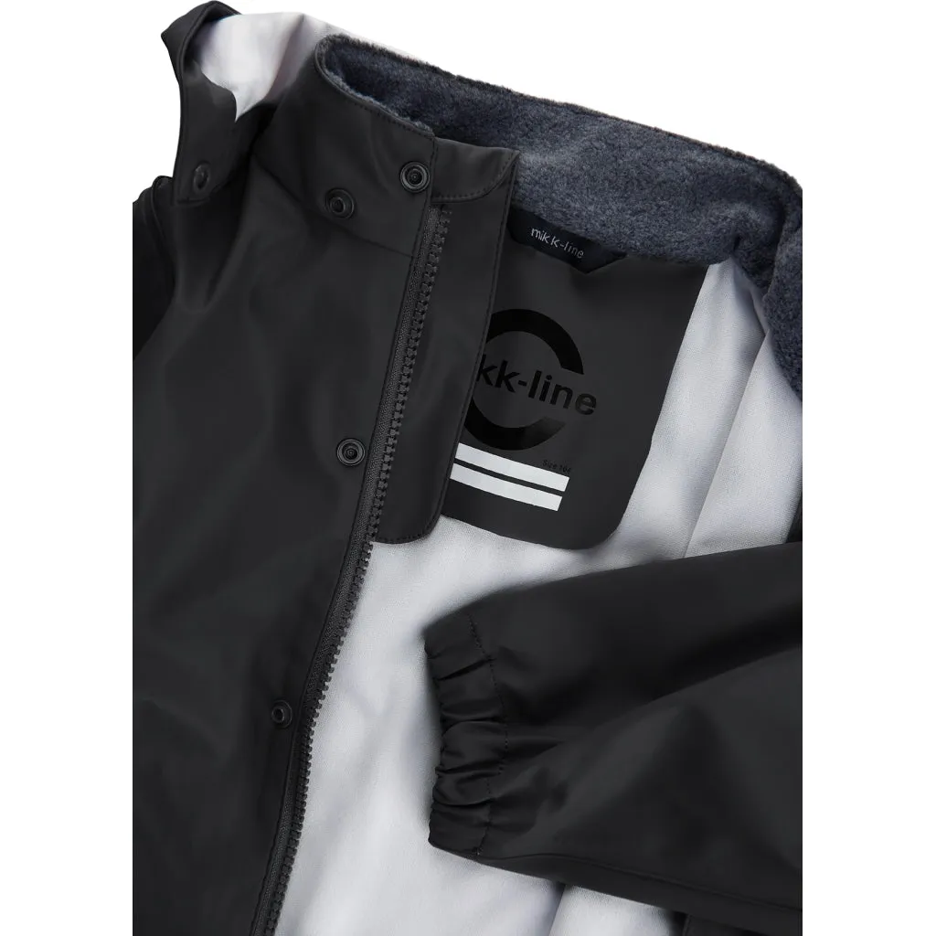 PU Rainwear (Overalls) - Black