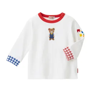 Pucchi-in-Overalls Long Sleeve Tee