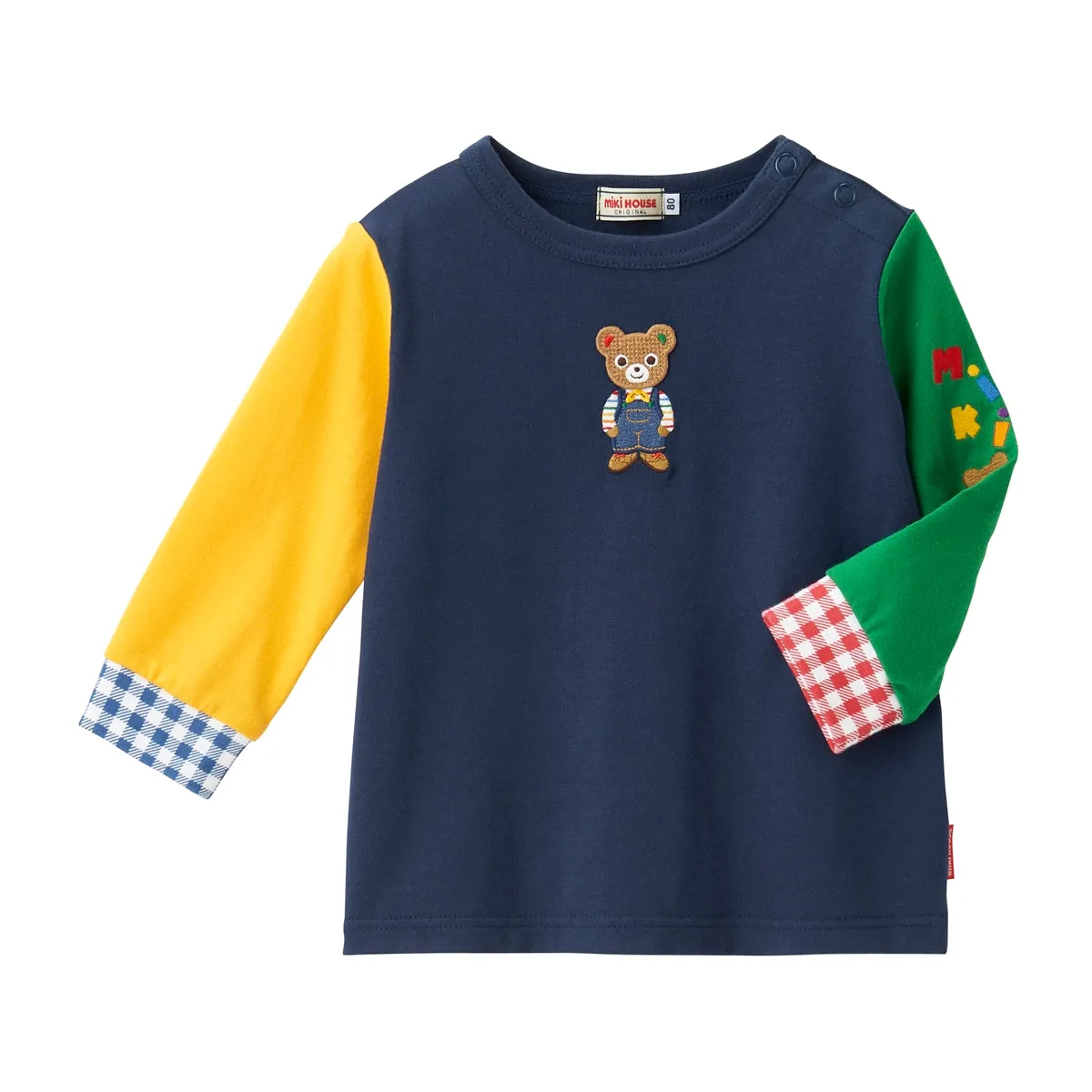 Pucchi-in-Overalls Long Sleeve Tee