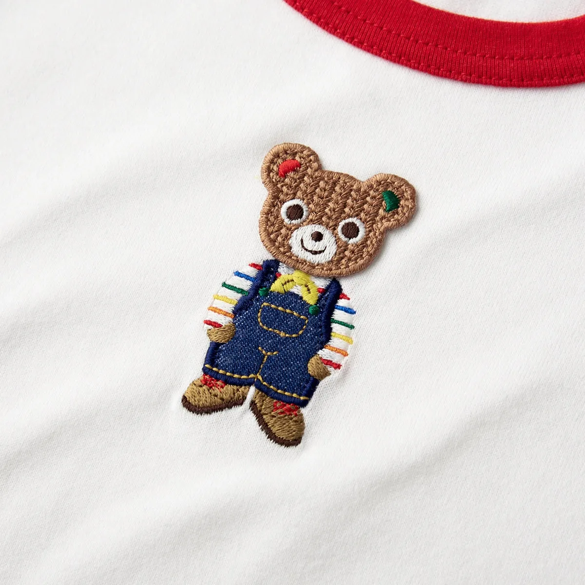 Pucchi-in-Overalls Long Sleeve Tee