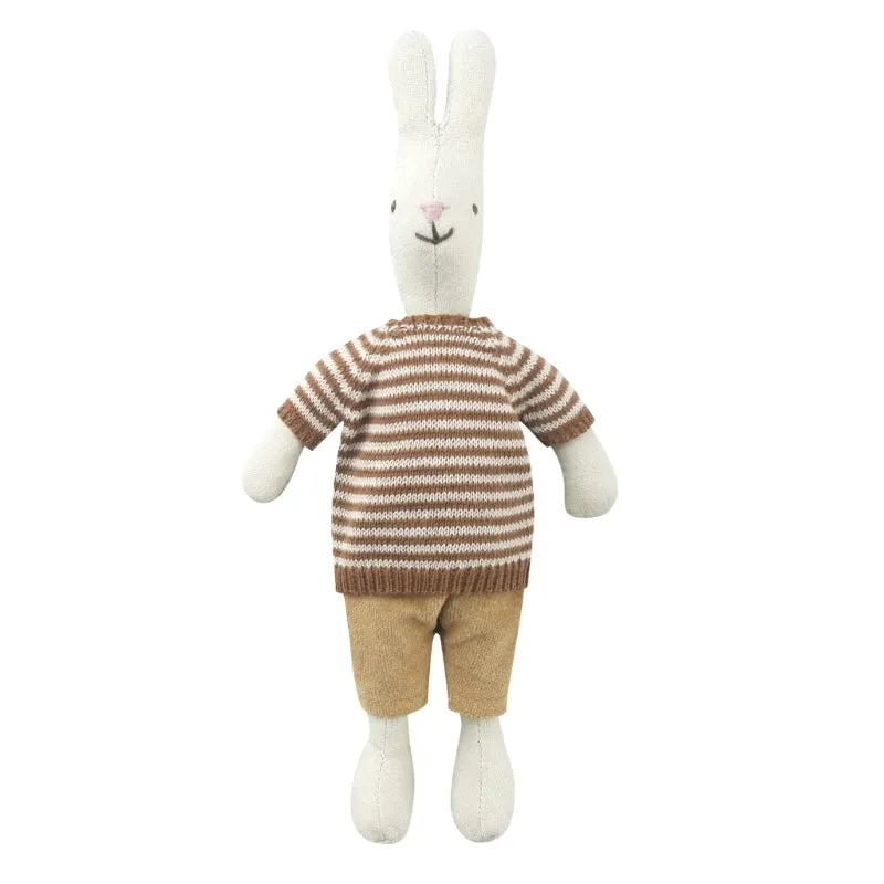 "Snuggle Bunny" Knitted Cotton Plush Toy