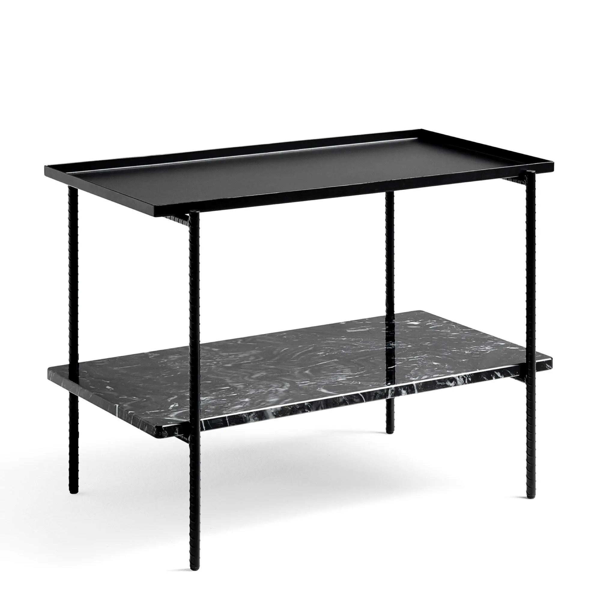 Rebar Side Table Rectangular by Hay