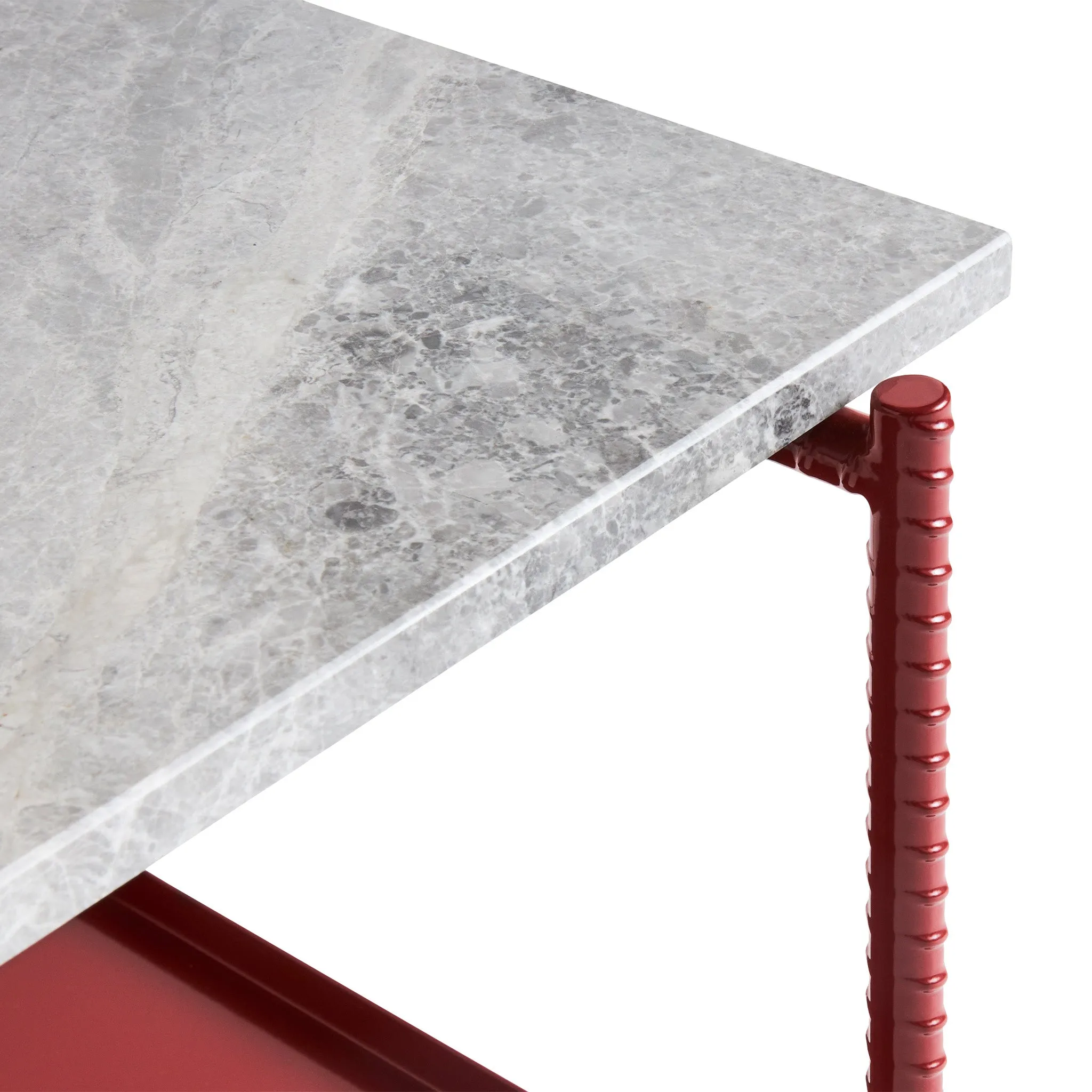 Rebar Side Table Rectangular by Hay