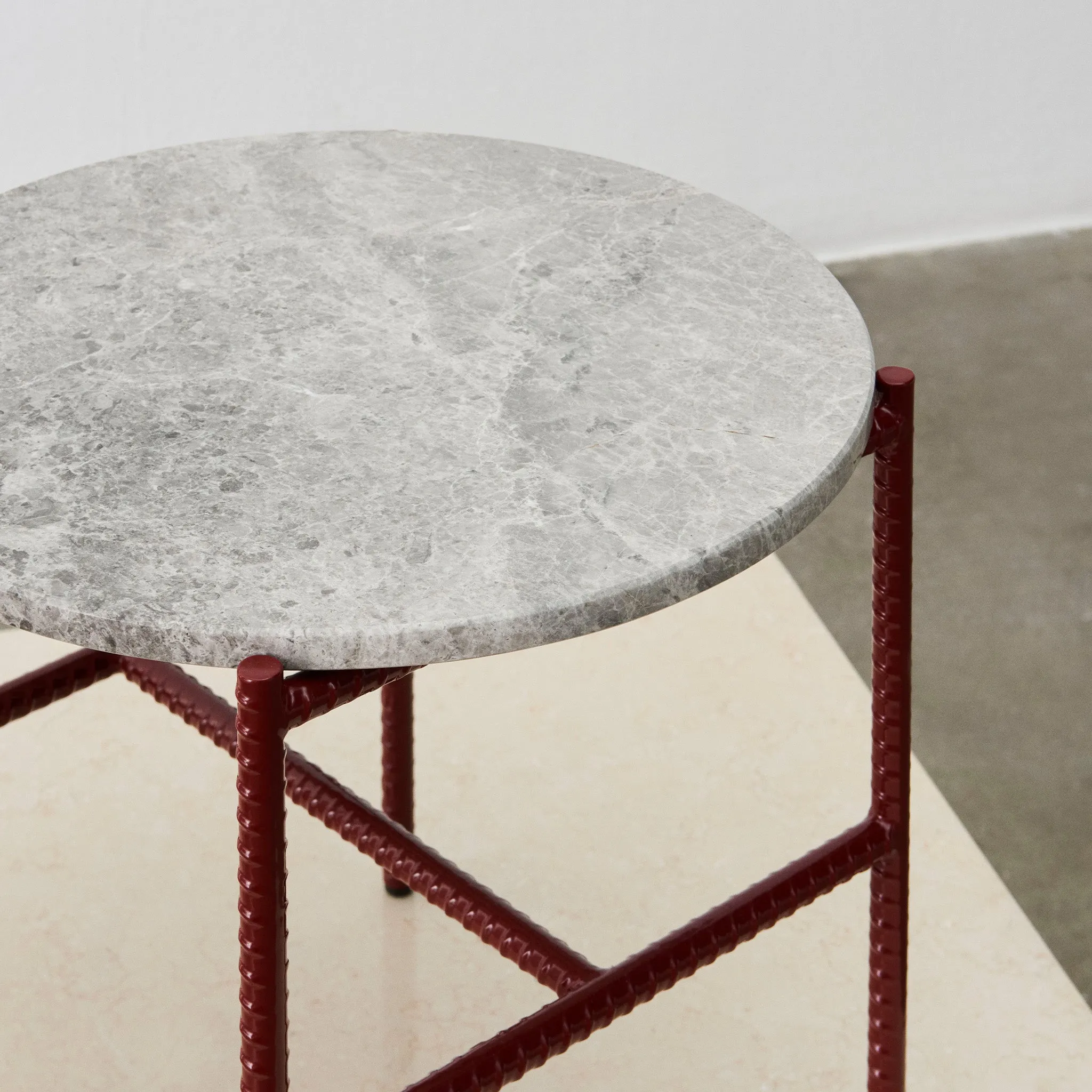 Rebar Side Table Round by Hay