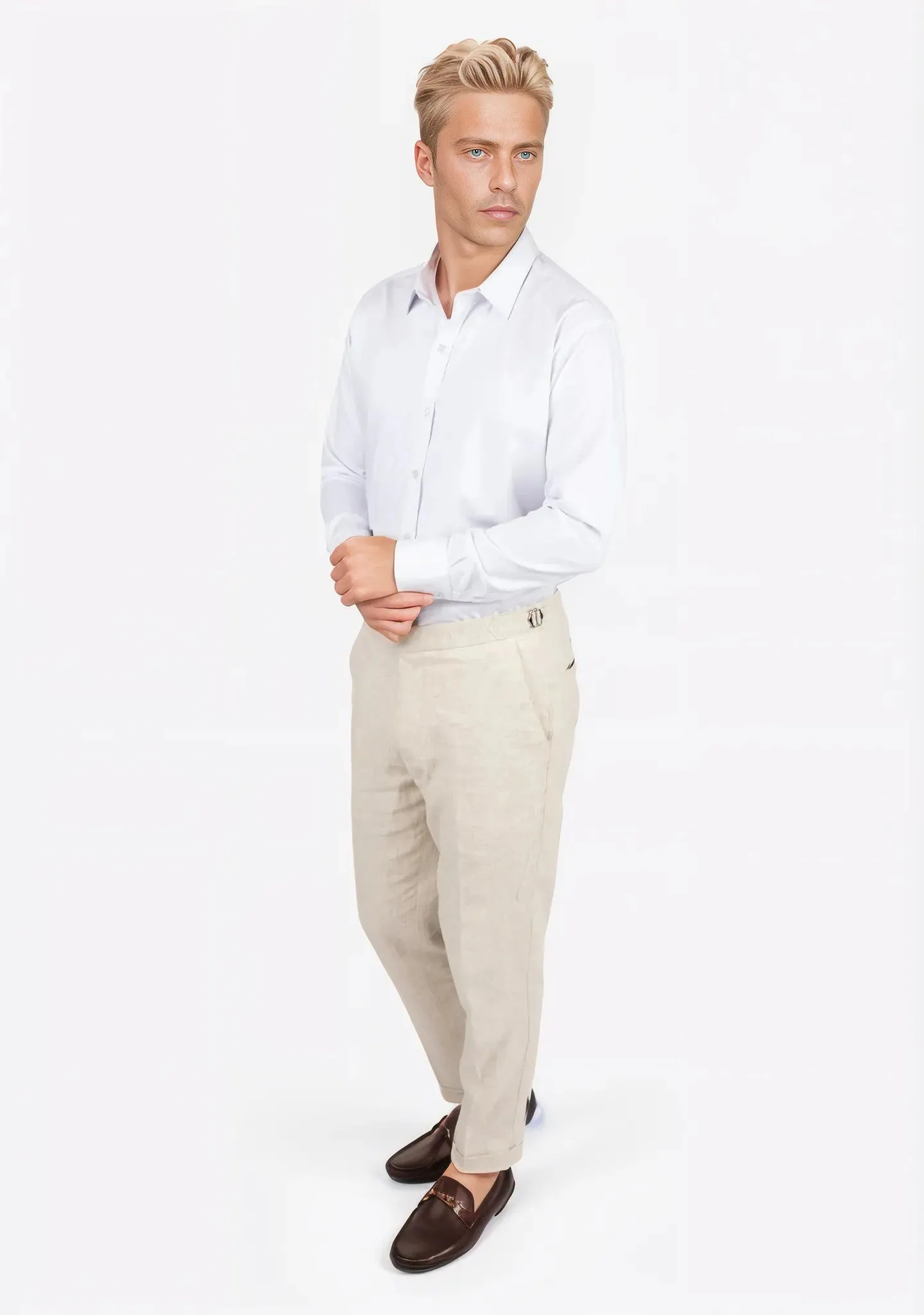 Sand Linen Pants