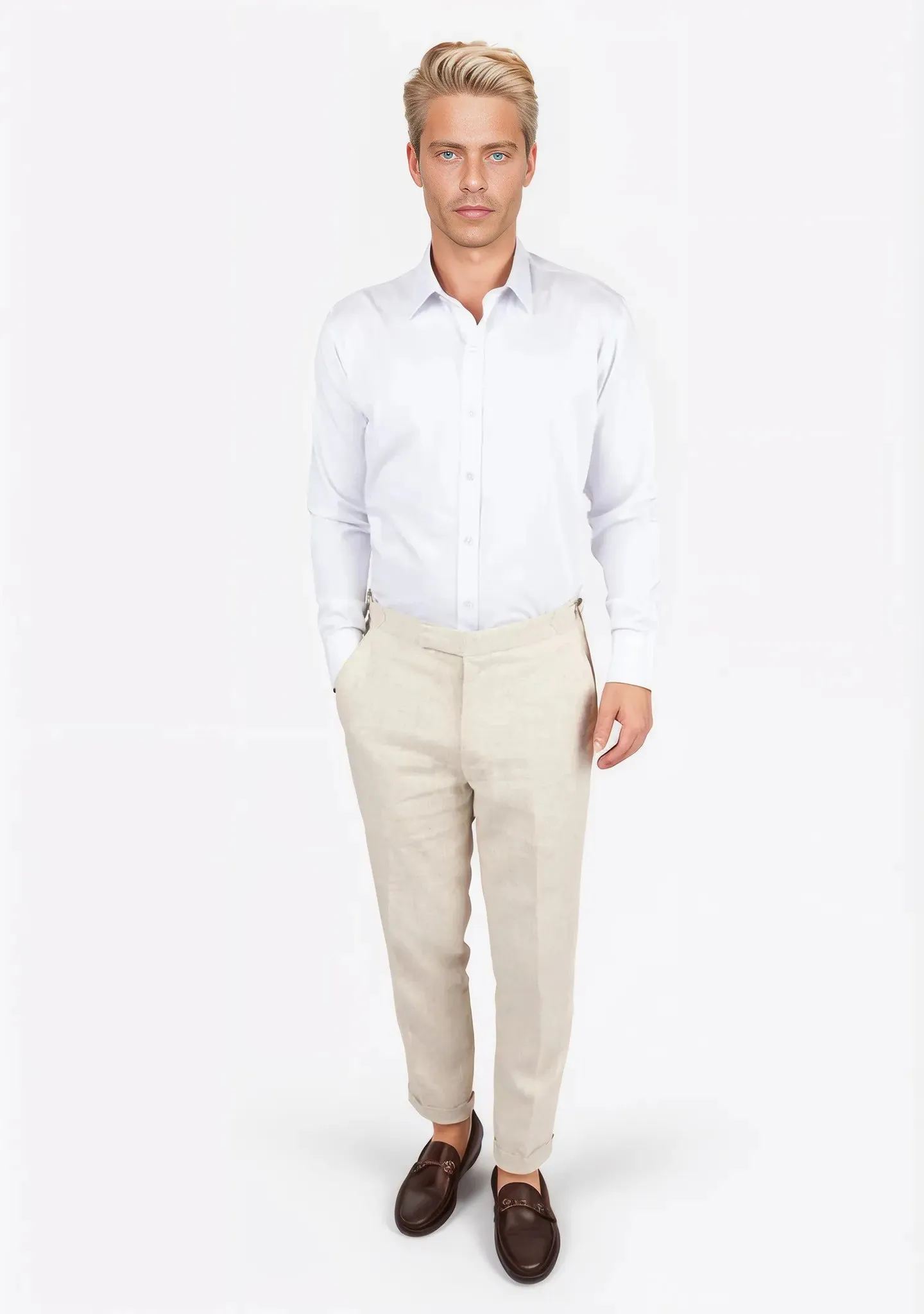 Sand Linen Pants