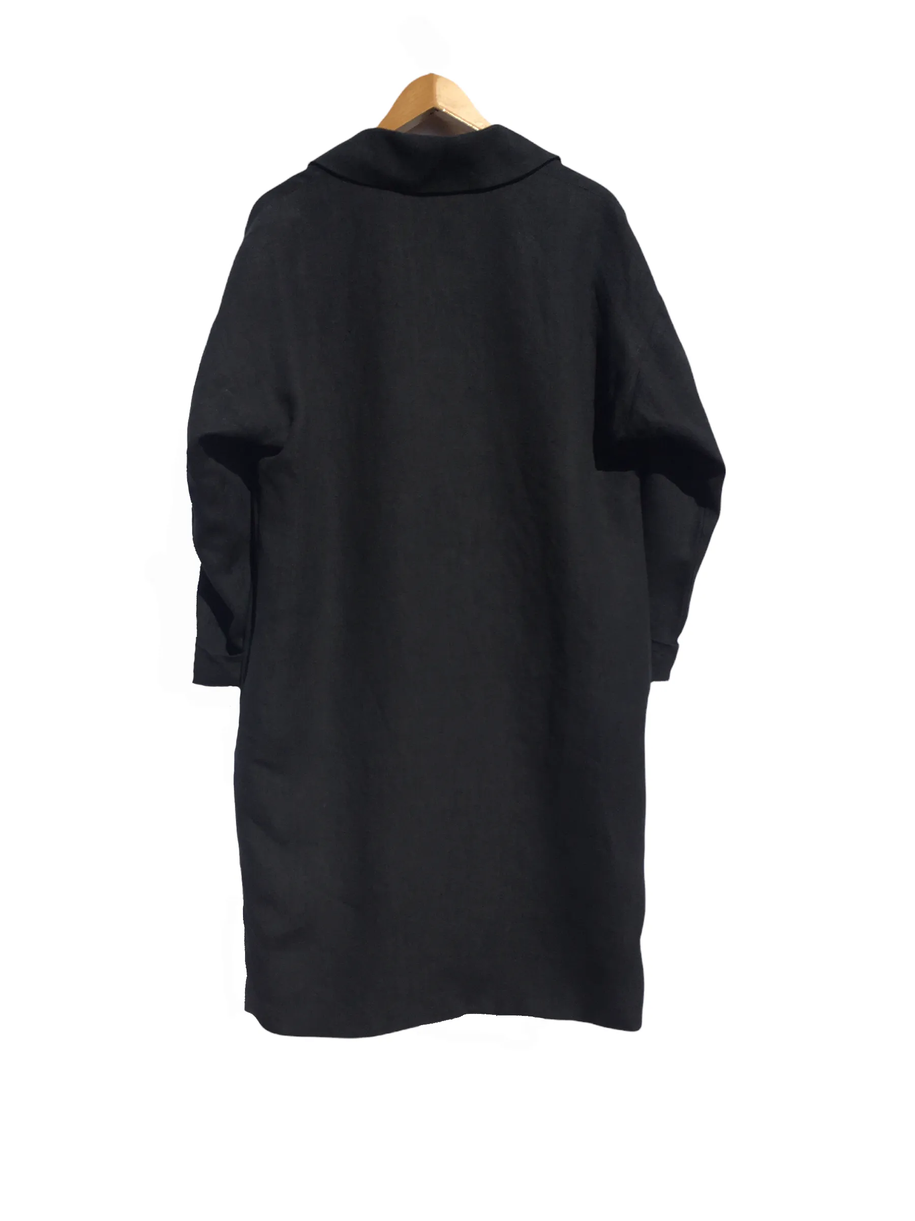 Sastre Coat Winter Linen Black