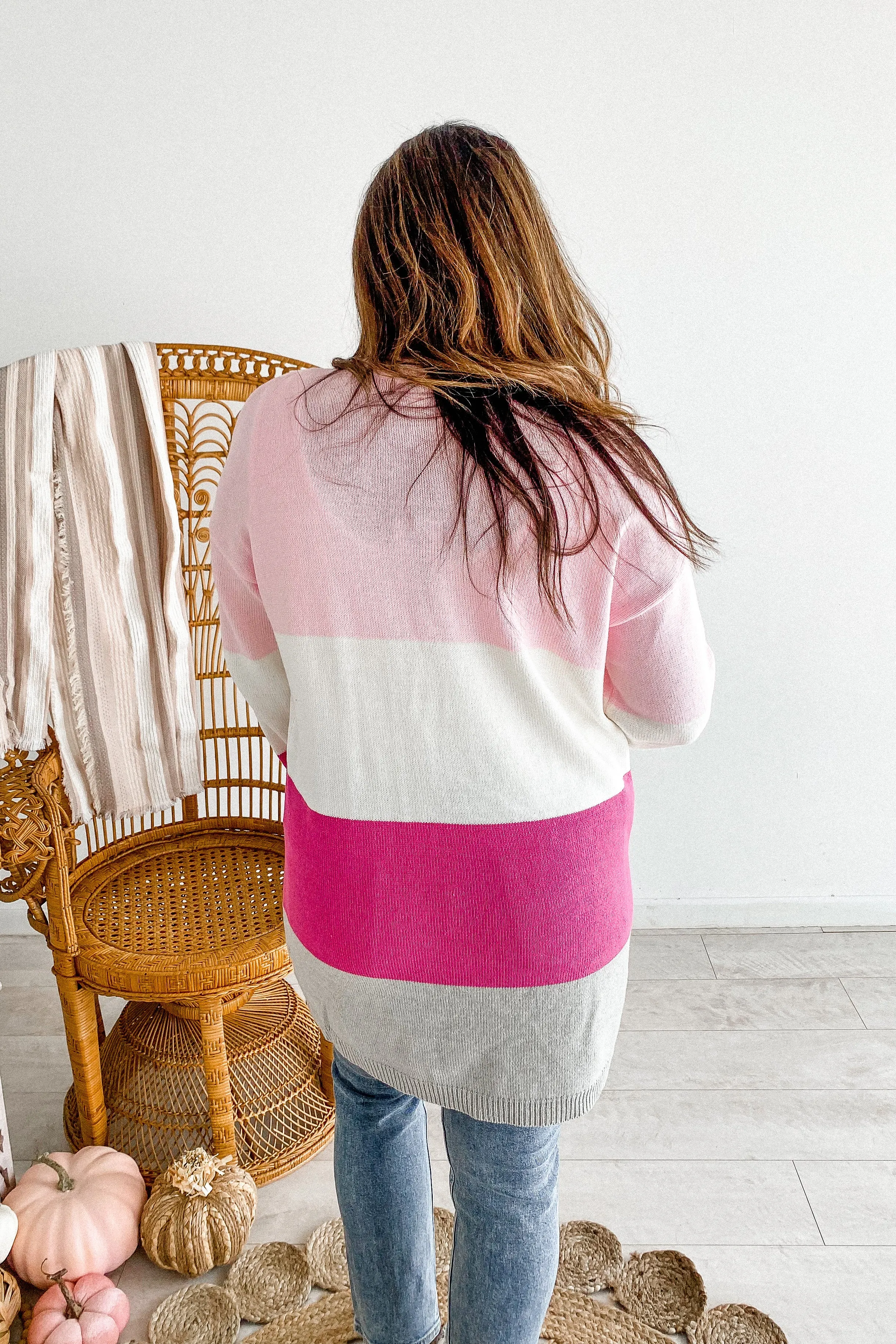 Sweet Talk Pink Cardigan