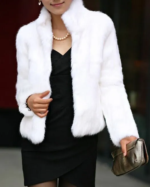 Synthetic Fur Winter Jacket