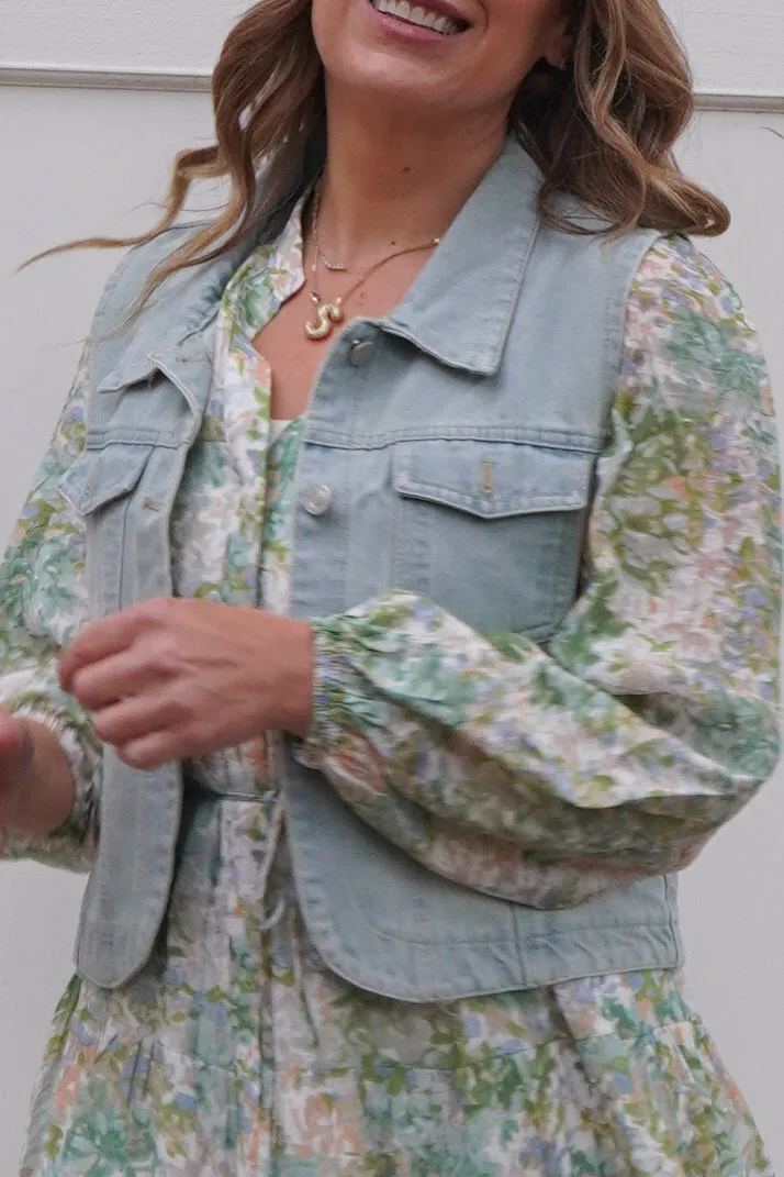 Valentina Denim Vest