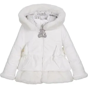 Winter White Padded Coat